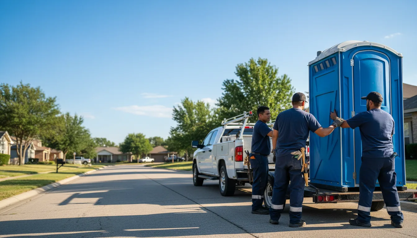 Portable Toilet Rental in Spencerville, OK near me